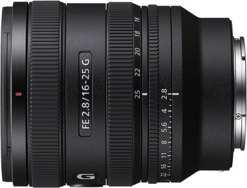 Sony - FE 16-25mm F2.8 G  Wide Zoom Lens for E-mount Cameras - Black