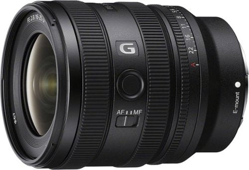 Sony - FE 16-25mm F2.8 G  Wide Zoom Lens for E-mount Cameras - Black