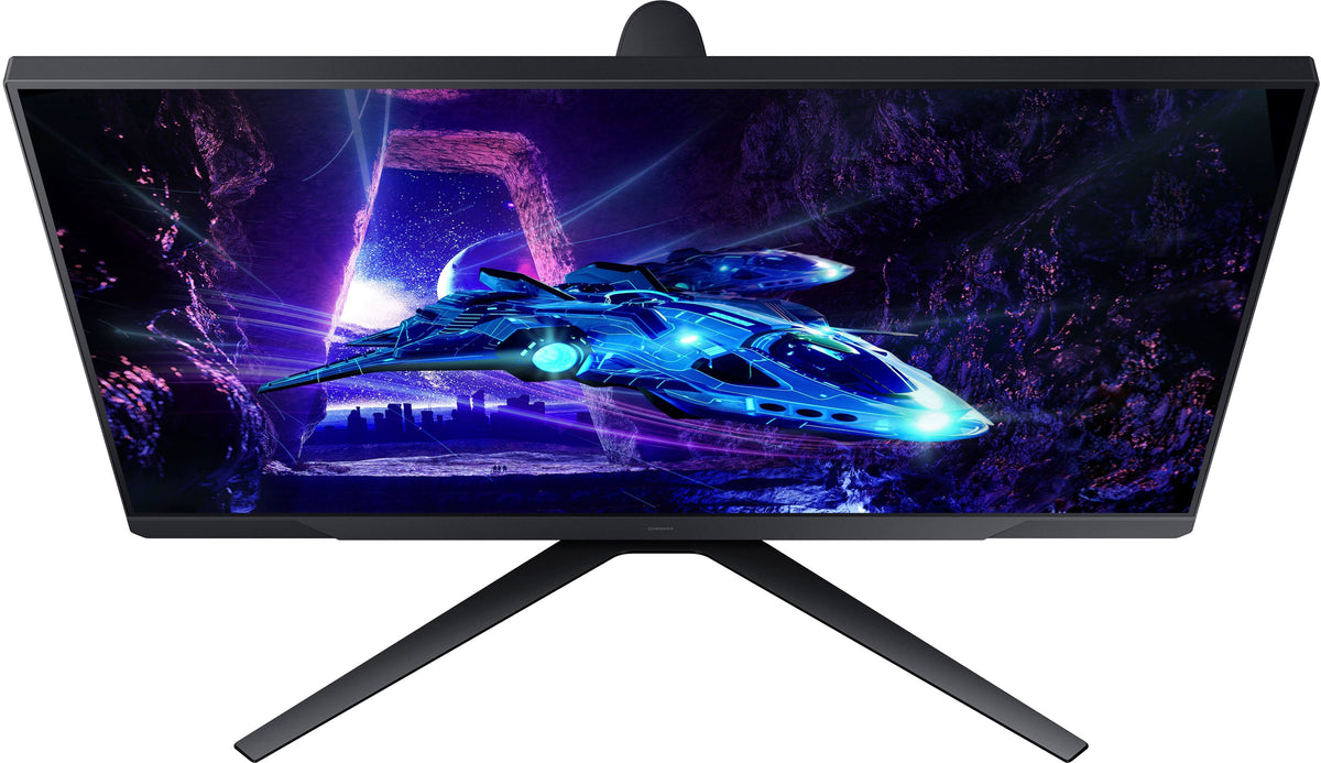 Samsung - Odyssey G30D 24" LED FHD AMD FreeSync Premium 180Hz 1ms Gaming Monitor (DisplayPort, HDMI) - Black