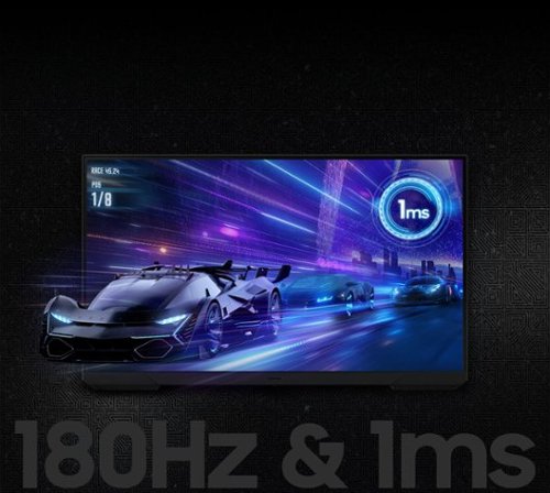 Samsung - Odyssey G30D 24" LED FHD AMD FreeSync Premium 180Hz 1ms Gaming Monitor (DisplayPort, HDMI) - Black