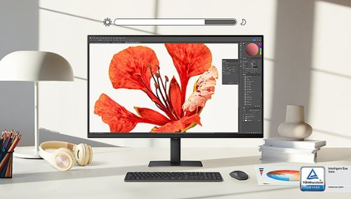 Samsung - 27” ViewFinity S7 LED 4k UHD 60Hz Monitor with HDR 10 (DisplayPort, HDMI) - Black