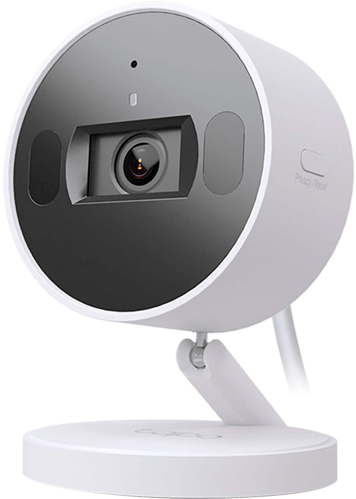 TP-Link - Tapo Indoor Wi-Fi 2K Crystal-Clear Video, Plug-In Security Camera with Magnetic Base (2-pack) - No Monthly Fees - White