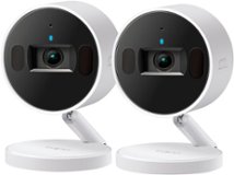 TP-Link - Tapo Indoor Wi-Fi 2K Crystal-Clear Video, Plug-In Security Camera with Magnetic Base (2-pack) - No Monthly Fees - White