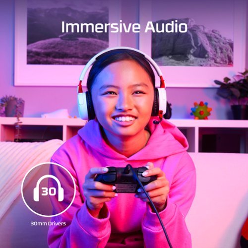 HyperX - Cloud Mini Wireless Headset for PC, PS5, PS4, Xbox Series X|S, Xbox One, Nintendo Switch, Chromebook, and Mobile - Red/Black
