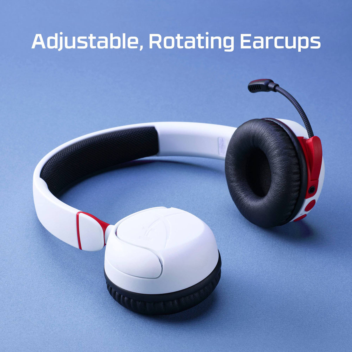 HyperX - Cloud Mini Wireless Headset for PC, PS5, PS4, Xbox Series X|S, Xbox One, Nintendo Switch, Chromebook, and Mobile - Red/Black