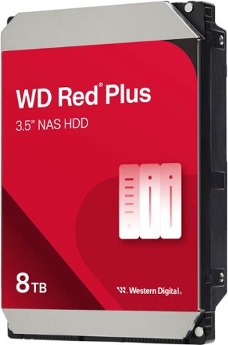 WD - Red Plus 8TB NAS Internal Hard Drive