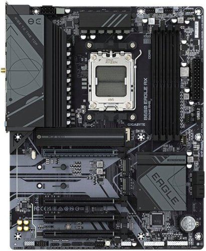 GIGABYTE - B650 EAGLE AX (Socket AM5) AMD B650 ATX DDR5 Wi-Fi 6E Motherboard - Black