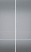 Door Panel Kit for Thermador T48IT100NP French Door Bottom Freezer Refrigerator - Stainless Steel