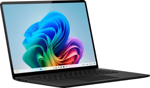 Microsoft - Surface Laptop - 15" 2K Touchscreen - Snapdragon X Elite 2024 - 16GB Memory - 512GB Storage (7th Ed) - Copilot+ PC - Black