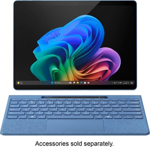 Microsoft - Surface Pro - Copilot+ PC - 13” Touchscreen - Snapdragon X Plus - 16GB Memory - 512GB SSD - Device Only (11th Ed) - Sapphire