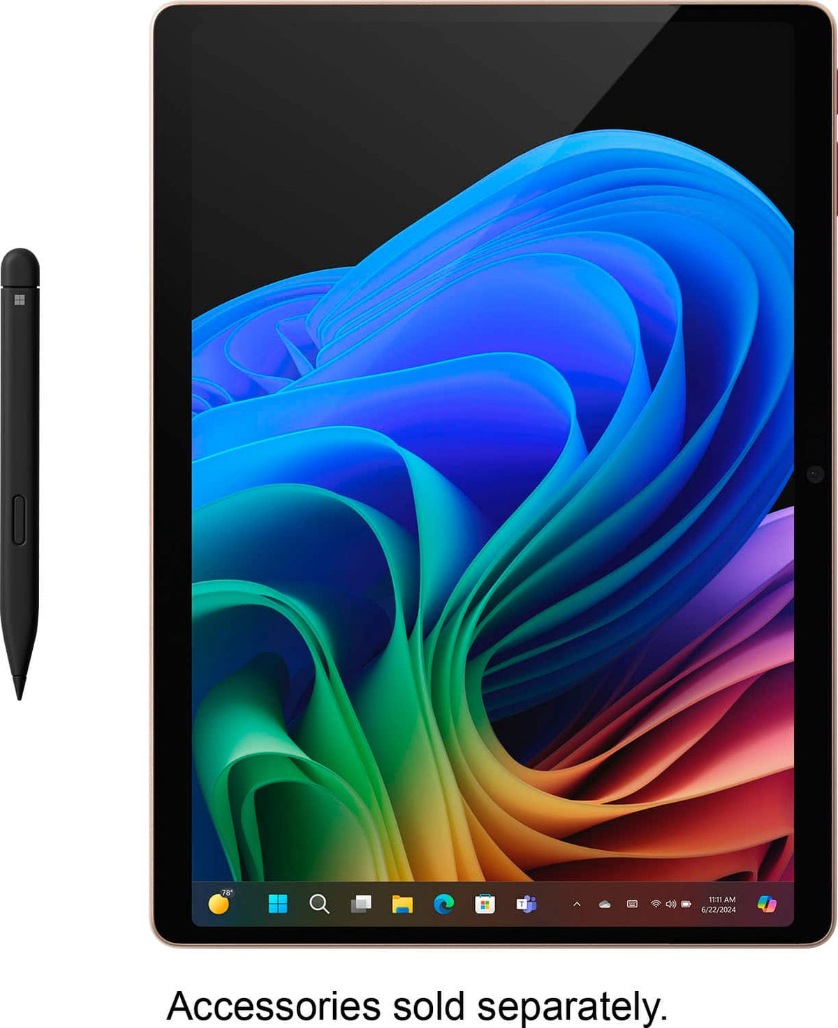 Microsoft - Refurbished Surface Pro - Copilot+ PC - 13” OLED - Snapdragon X Elite 12 Core - 16GB Memory - 512GB SSD - Dune