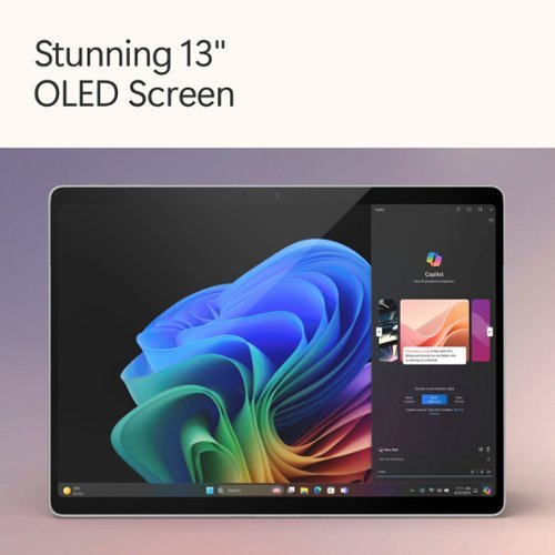 Microsoft - Geek Squad Refurbished Good - Surface Pro 5G - Copilot+ PC - 13" OLED - Snapdragon X Elite 12 Core - 16GB Memory - 512GB SSD - Platinum