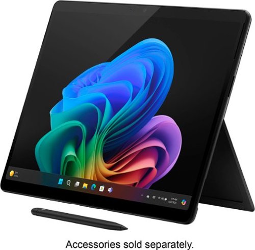 Microsoft - Surface Pro - Copilot+ PC - 13” Touchscreen - Snapdragon X Plus - 16GB Memory - 512GB SSD - Device Only (11th Ed) - Black