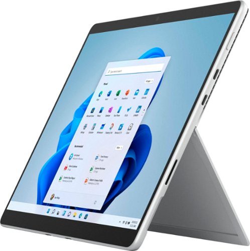 Microsoft - Refurbished Surface Pro 8 – 13” Touch Screen – Intel Evo Platform Core i5 – 16GB Memory – 256GB SSD – Device Only - Platinum