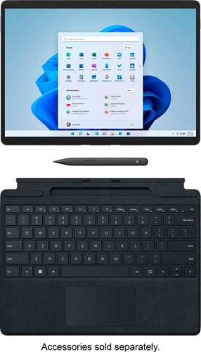 Microsoft - Refurbished Surface Pro 8 – 13” Touch Screen – Intel Evo Platform Core i5 – 8GB Memory – 512GB SSD – Device Only - Graphite