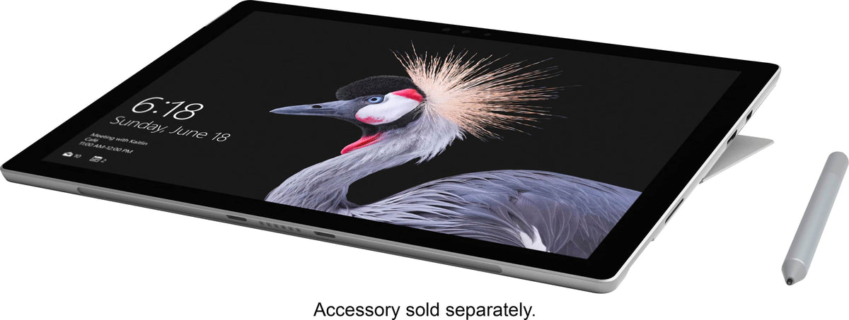 Microsoft - Refurbished Surface Pro – 12.3” Touch-Screen – Intel Core i7 – 16GB Memory - 512GB Solid State Drive (Fifth Generation) - Silver