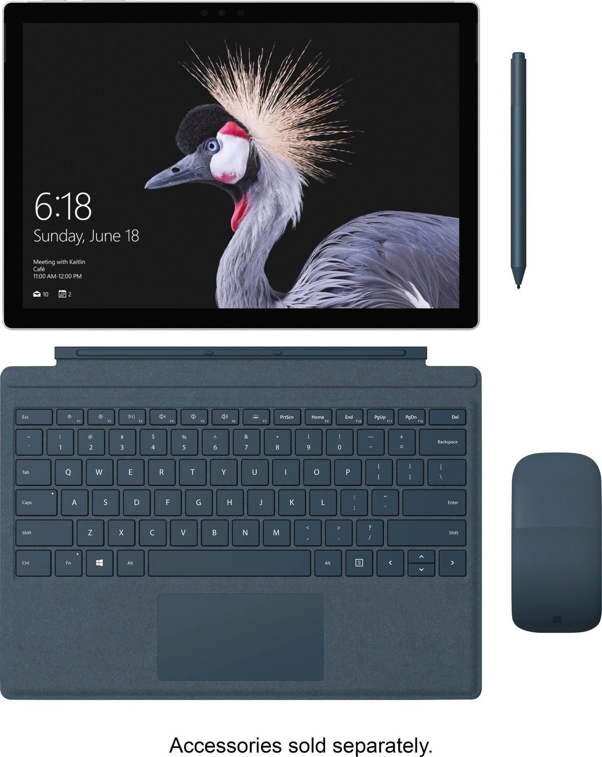 Microsoft - Refurbished Surface Pro – 12.3” Touch-Screen – Intel Core i7 – 16GB Memory - 512GB Solid State Drive (Fifth Generation) - Silver