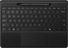Microsoft - Surface Slim Pen (2nd Edition) and Pro 13" Flex Keyboard for Pro 13" (11th Edition), Pro 9, Pro 8 - Black