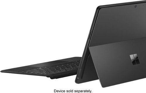 Microsoft - Surface Slim Pen (2nd Edition) and Pro 13" Flex Keyboard for Pro 13" (11th Edition), Pro 9, Pro 8 - Black