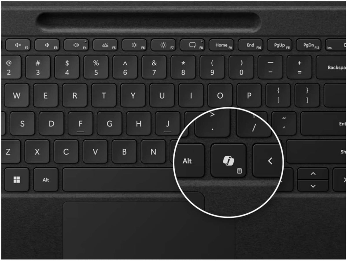 Microsoft - Surface Slim Pen (2nd Edition) and Pro 13" Flex Keyboard for Pro 13" (11th Edition), Pro 9, Pro 8 - Black