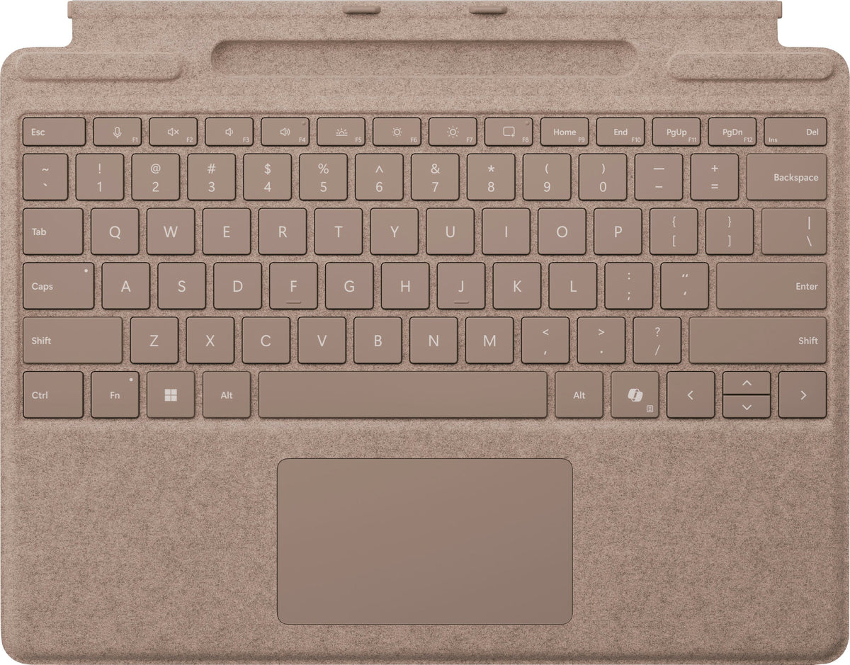 Microsoft - Surface Pro Keyboard for Pro 13" (11th Edition), Pro 9, and Pro 8 with Pen Storage - Dune