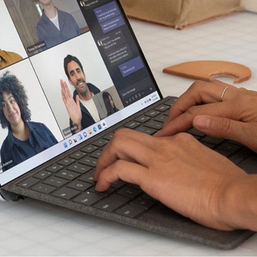 Microsoft - Surface Slim Pen (2nd Edition) and Pro Keyboard for Pro (11th Edition), Pro 9, and Pro 8 - Dune