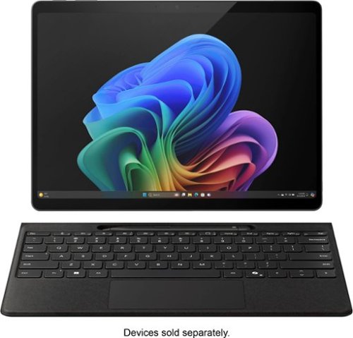 Microsoft - Surface Pro 13" Flex Keyboard for Pro 13" (11th Edition), Pro 9, and Pro 8 with Pen Storage - Black