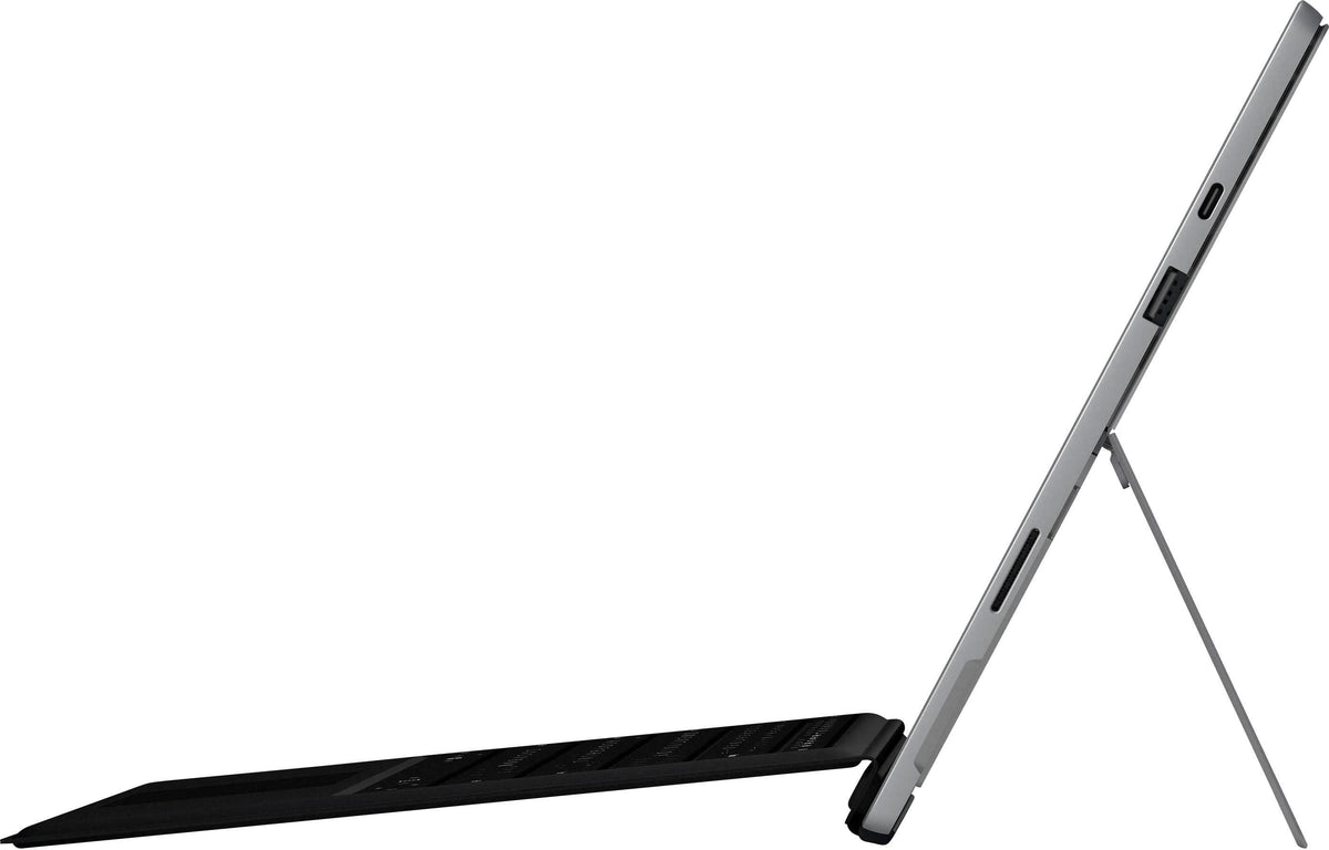 Microsoft - Geek Squad Refurbished Good - Surface Pro 7+ - 12.3” Touch Screen – Intel Core i5 – 8GB Memory – 256GB SSD with Black Cover (Latest Model) - Platinum