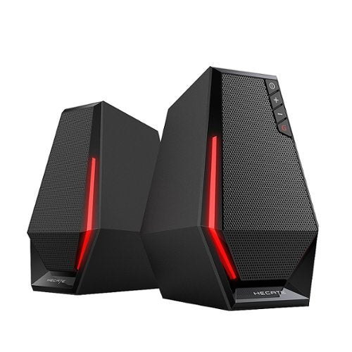 Edifier - G1500 2.0 Bluetooth Gaming Speakers with RGB Lighting (2-Piece) - Black