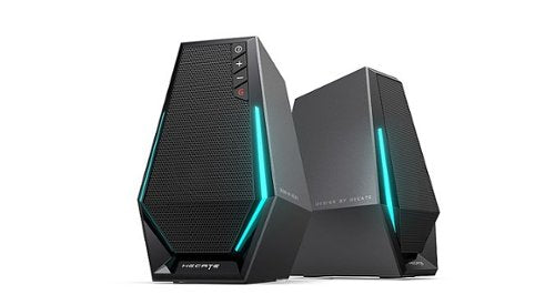 Edifier - G1500 2.0 Bluetooth Gaming Speakers with RGB Lighting (2-Piece) - Black