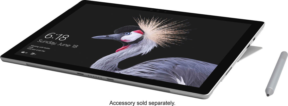 Microsoft - Refurbished Surface Pro – 12.3” Touch-Screen – Intel Core m3 – 4GB Memory – 128GB Solid State Drive (Fifth Generation) - Silver