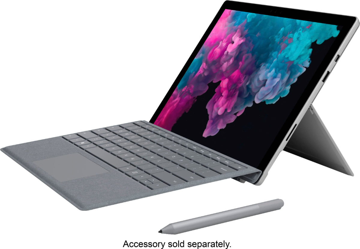Microsoft - Refurbished Surface Pro 6 - 12.3" Touch-Screen - Intel Core i5 - 8GB Memory - 128GB SSD - with Keyboard - Platinum