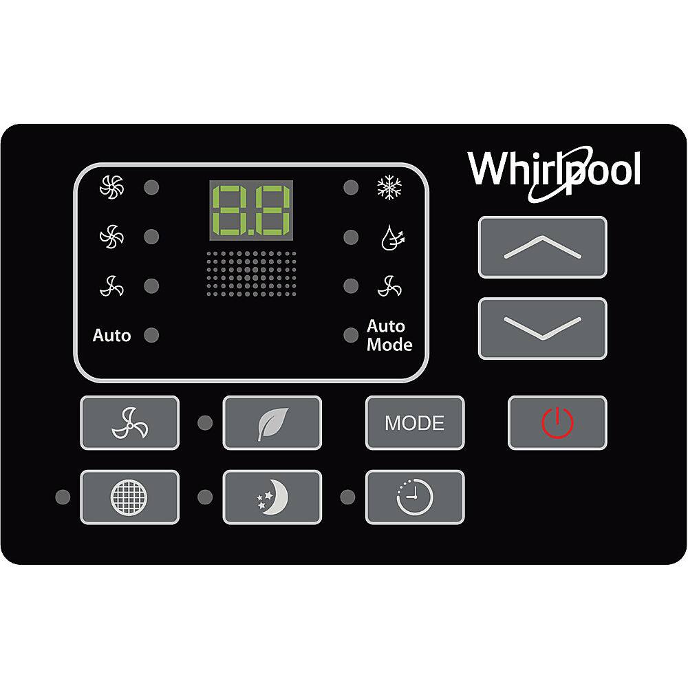 Whirlpool - 12,000 BTU 230V Through the Wall Air Conditioner - White