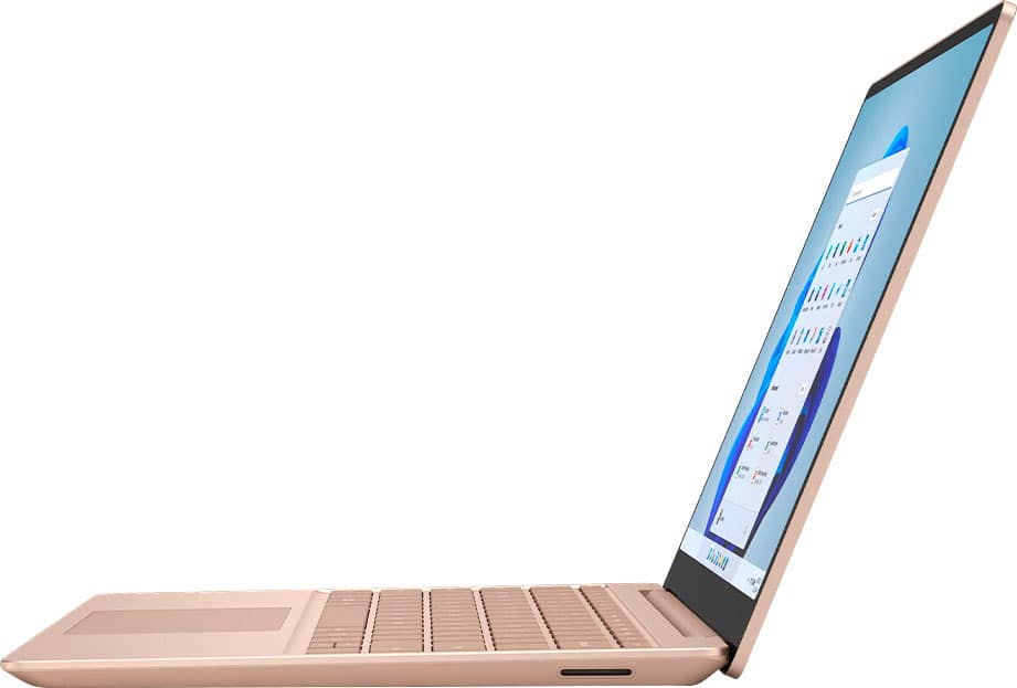 Microsoft - Geek Squad Certified Refurbished Surface Laptop Go 2 - 12.4” Touch-Screen - Intel Core i5 with 8GB Memory - 128GB SSD - Sandstone