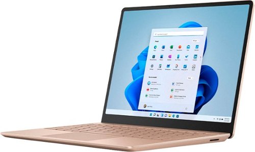 Microsoft - Geek Squad Certified Refurbished Surface Laptop Go 2 - 12.4” Touch-Screen - Intel Core i5 with 8GB Memory - 128GB SSD - Sandstone