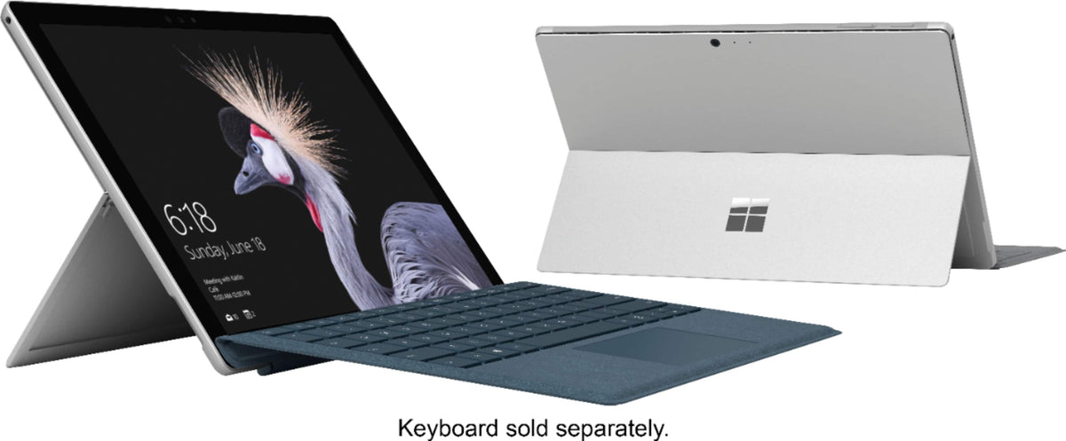 Microsoft - Refurbished Surface Pro - 12.3" Touch-Screen - Intel Core i5 - 8GB Memory / 128 GB Solid State Drive (Fifth Generation) - Silver