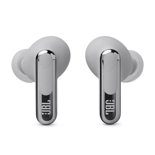 JBL - Live Beam 3 True Wireless Noise Cancelling Earbuds - 2024 - Silver