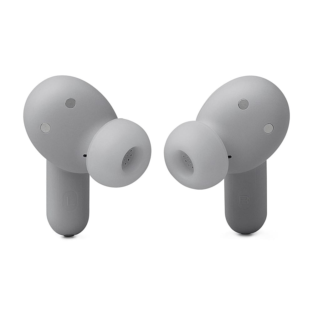 JBL - Live Beam 3 True Wireless Noise Cancelling Earbuds - 2024 - Silver