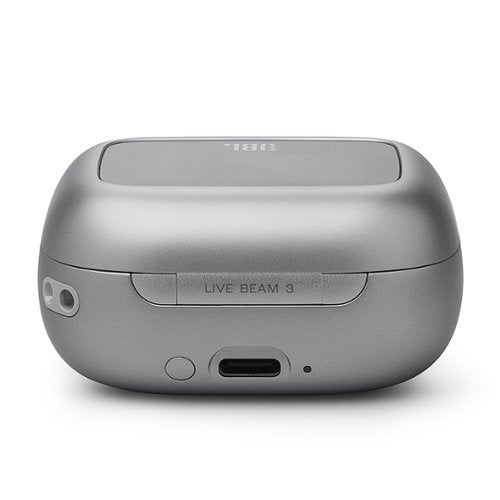 JBL - Live Beam 3 True Wireless Noise Cancelling Earbuds - 2024 - Silver