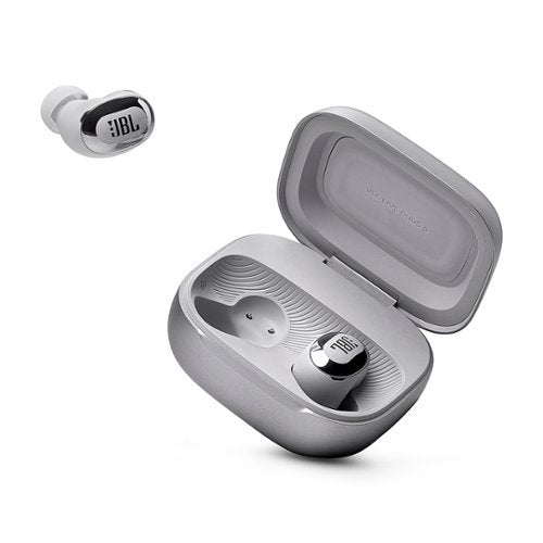 JBL - Live Buds 3 True Wireless Noise Cancelling Earbuds - 2024 - Silver