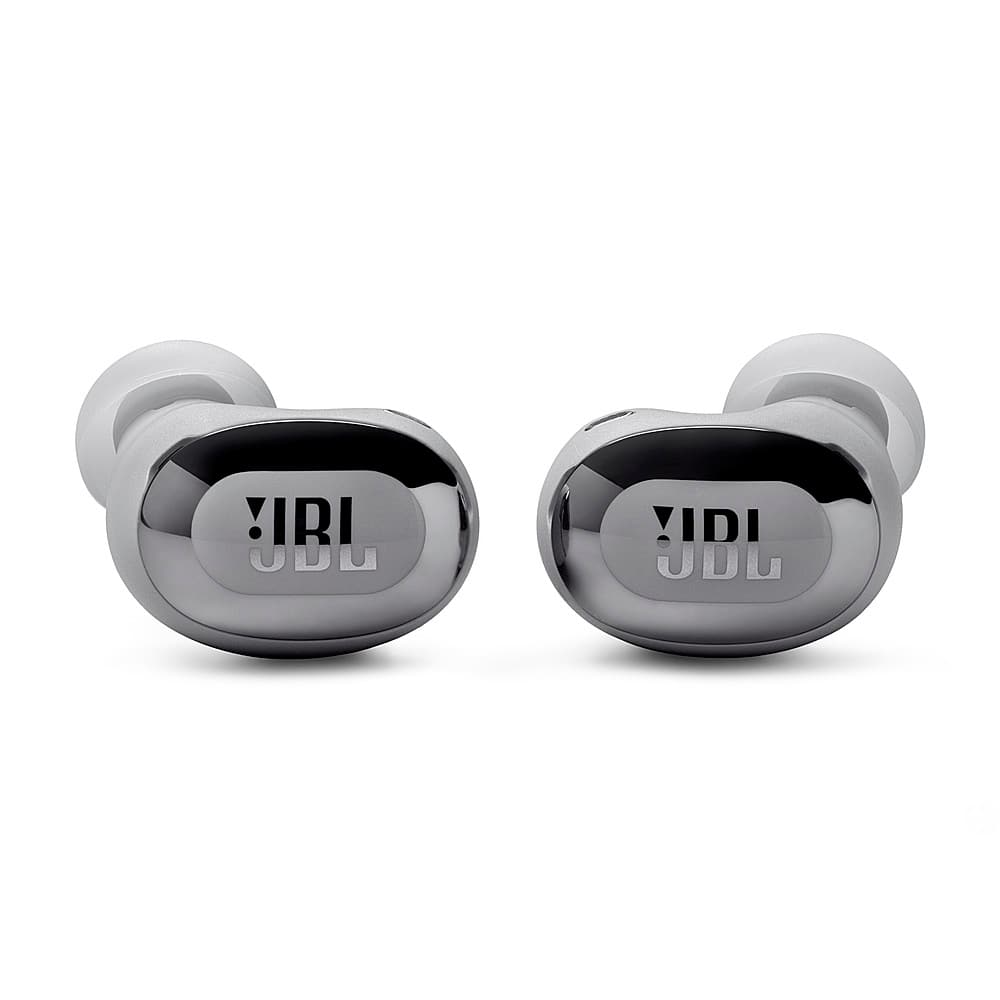 JBL - Live Buds 3 True Wireless Noise Cancelling Earbuds - 2024 - Silver