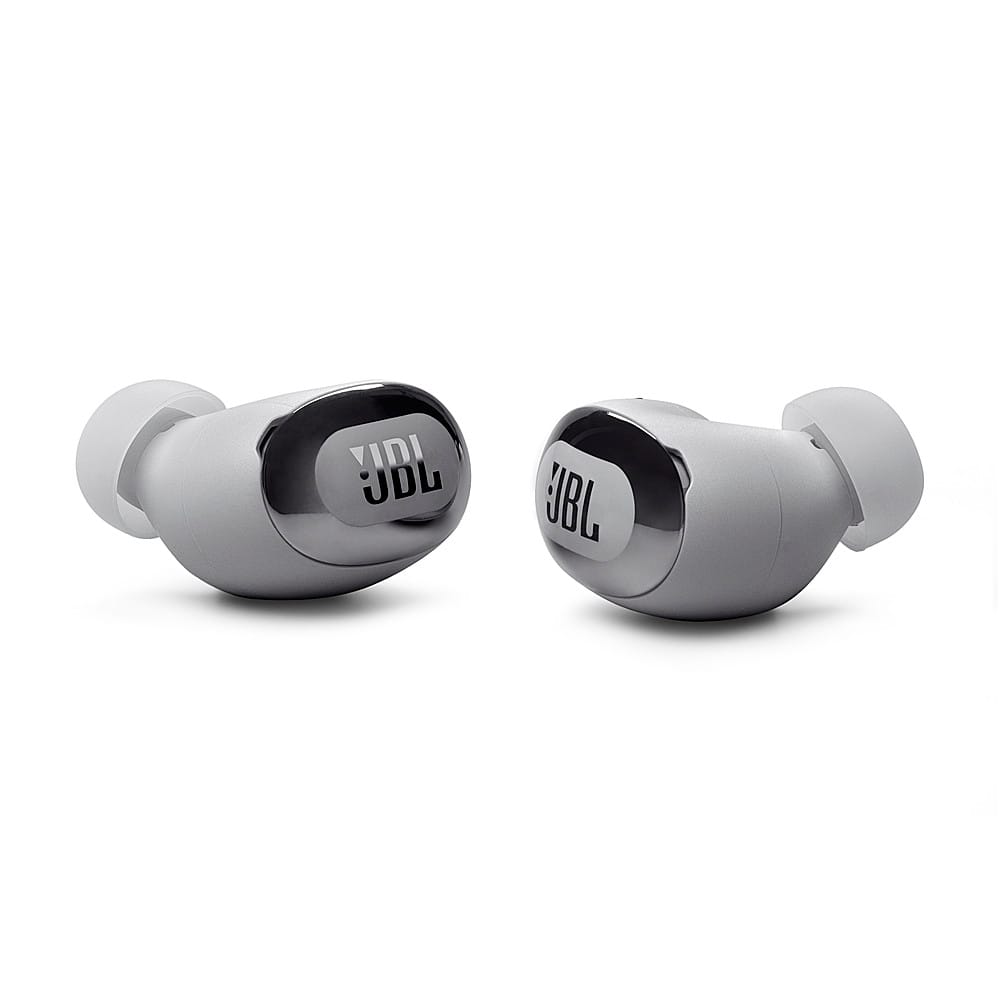 JBL - Live Buds 3 True Wireless Noise Cancelling Earbuds - 2024 - Silver