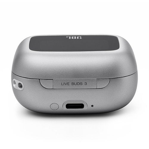JBL - Live Buds 3 True Wireless Noise Cancelling Earbuds - 2024 - Silver