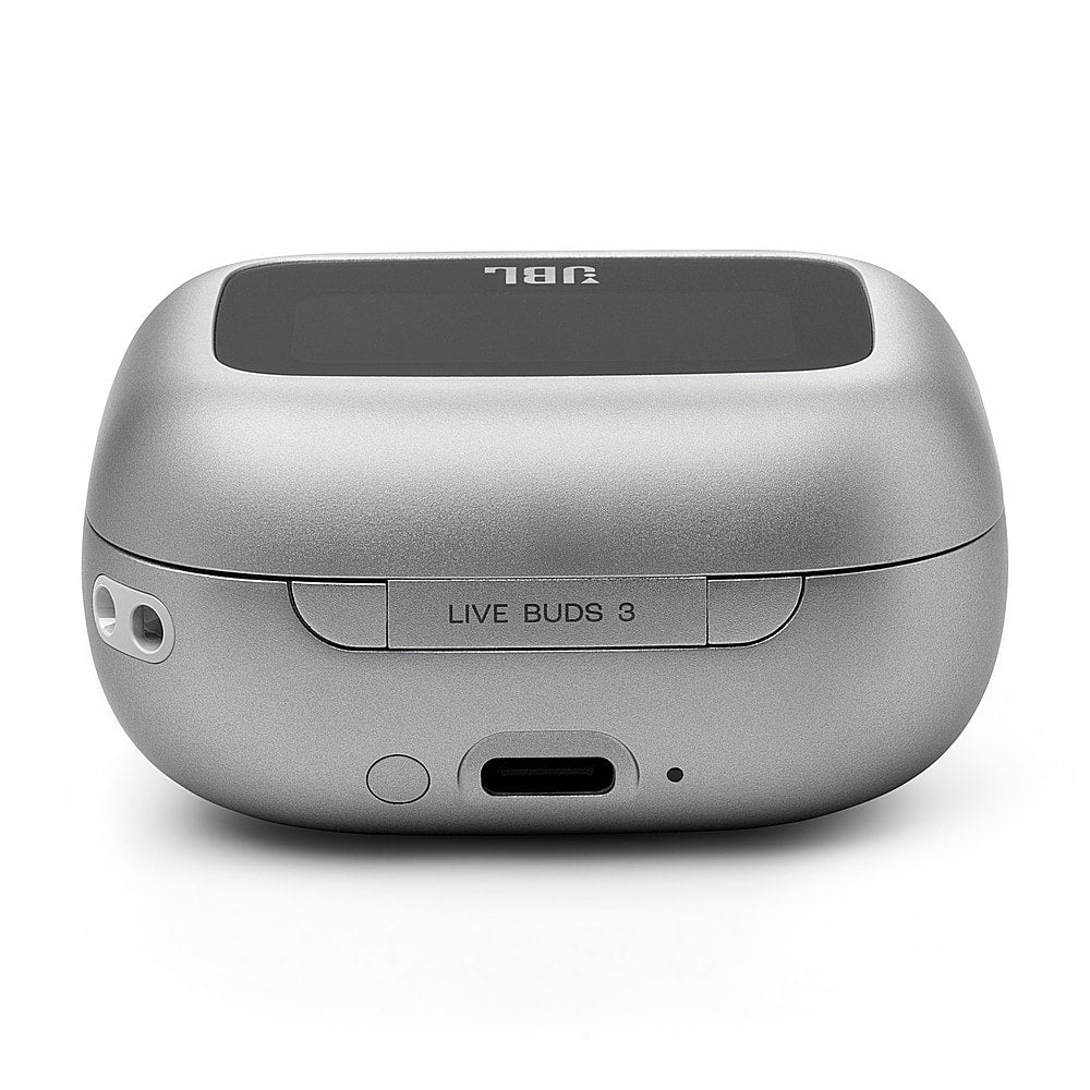 JBL - Live Buds 3 True Wireless Noise Cancelling Earbuds - 2024 - Silver