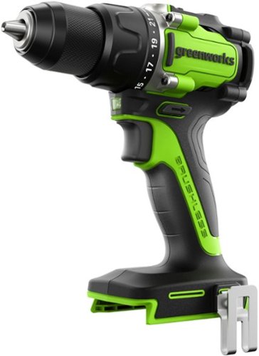 Greenworks - 24V 5 Tool Combo Kit - Drill, Impact Driver, Recip Saw, Light, Bluetooth Speaker, 2Ah + 4Ah Batteries, & Charger - Green
