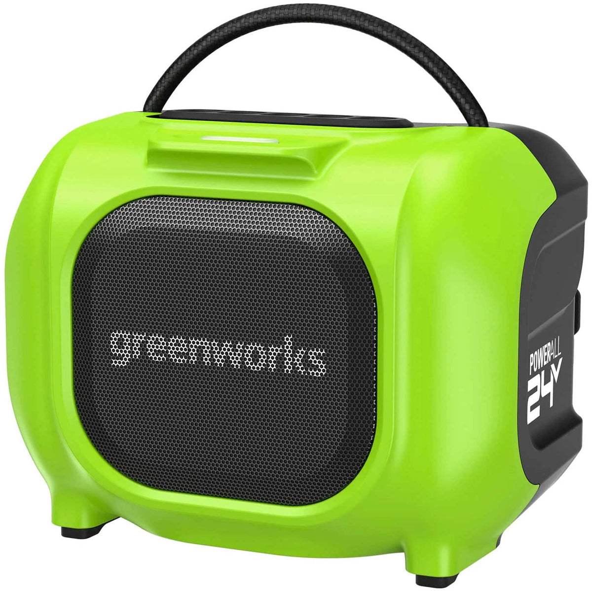 Greenworks - 24V 5 Tool Combo Kit - Drill, Impact Driver, Recip Saw, Light, Bluetooth Speaker, 2Ah + 4Ah Batteries, & Charger - Green