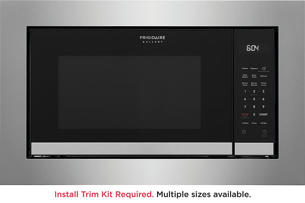 Frigidaire - Gallery 2.2 Cu. Ft. Built-In Microwave with Sensor Cooking - Stainless Steel