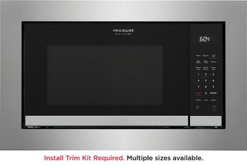 Frigidaire - Gallery 2.2 Cu. Ft. Built-In Microwave with Sensor Cooking - Stainless Steel