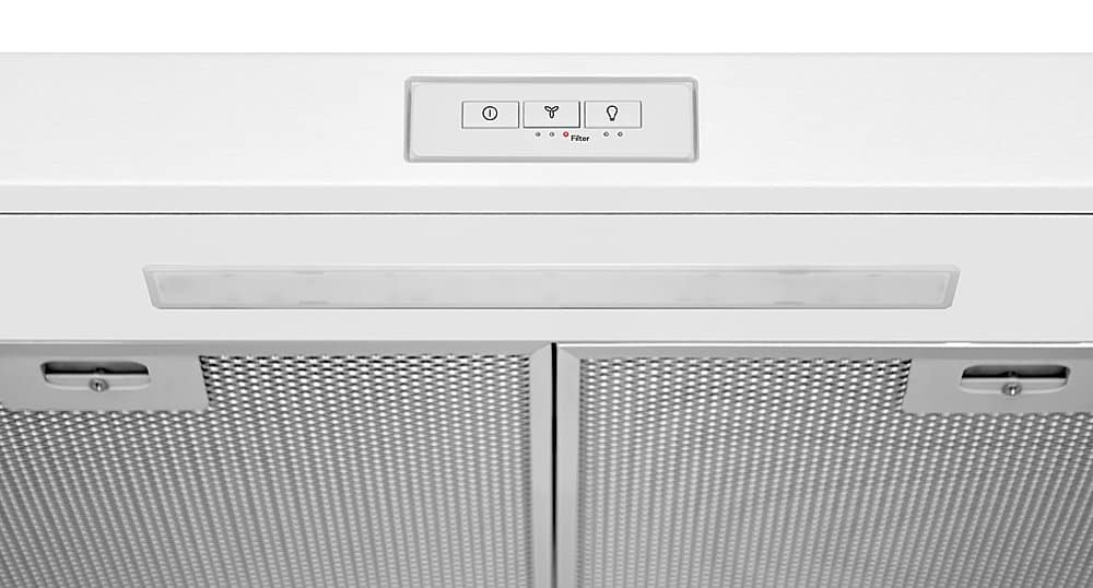 Frigidaire - 30 inches - Convertible - Under cabinet Range Hood - White