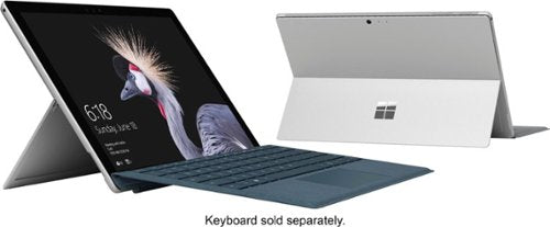 Microsoft - Refurbished Surface Pro – 12.3” Touch-Screen – Intel Core i5 – 8GB Memory – 256GB Solid State Drive (Fifth Generation) - Silver